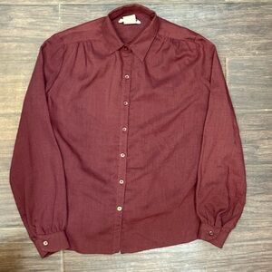 Vintage Prophecy by Sag Harbor | 70s 80s Button Up Blouse